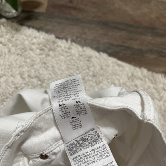 MOTHER Little Miss Innocent Stunner Raw Step Hem Fray Distressed Skinny Jeans - Picture 9 of 9